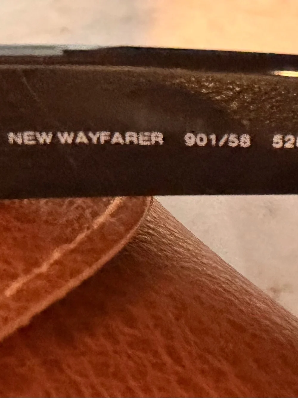 Ray-Ban Black New Wayfarer Style Polarized Sunglasses